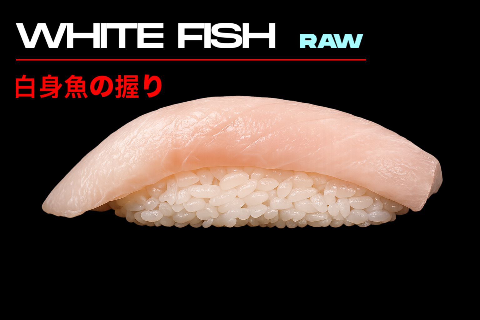 White Fish Nigiri